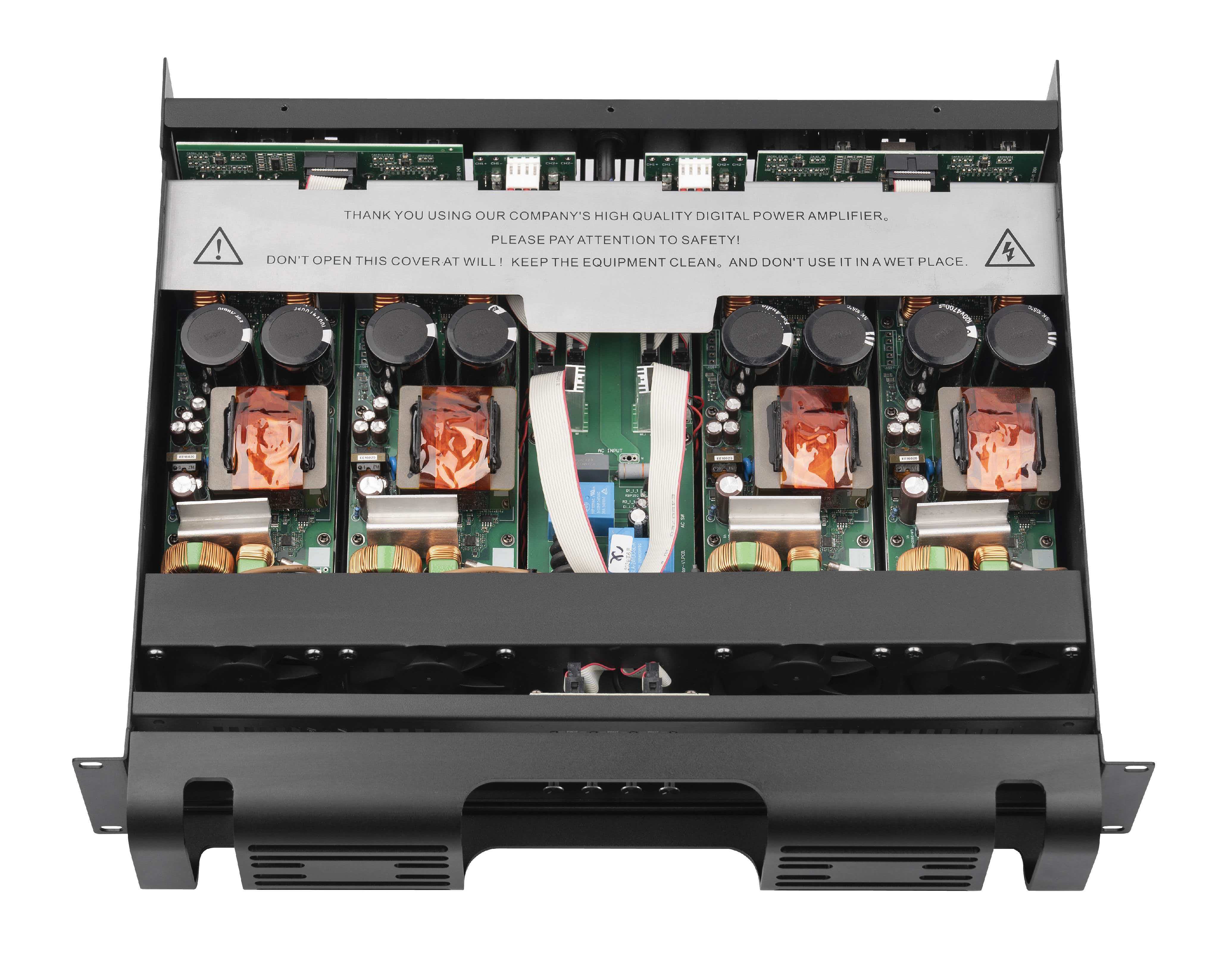 丹麦原装线路 4*1300W 功放